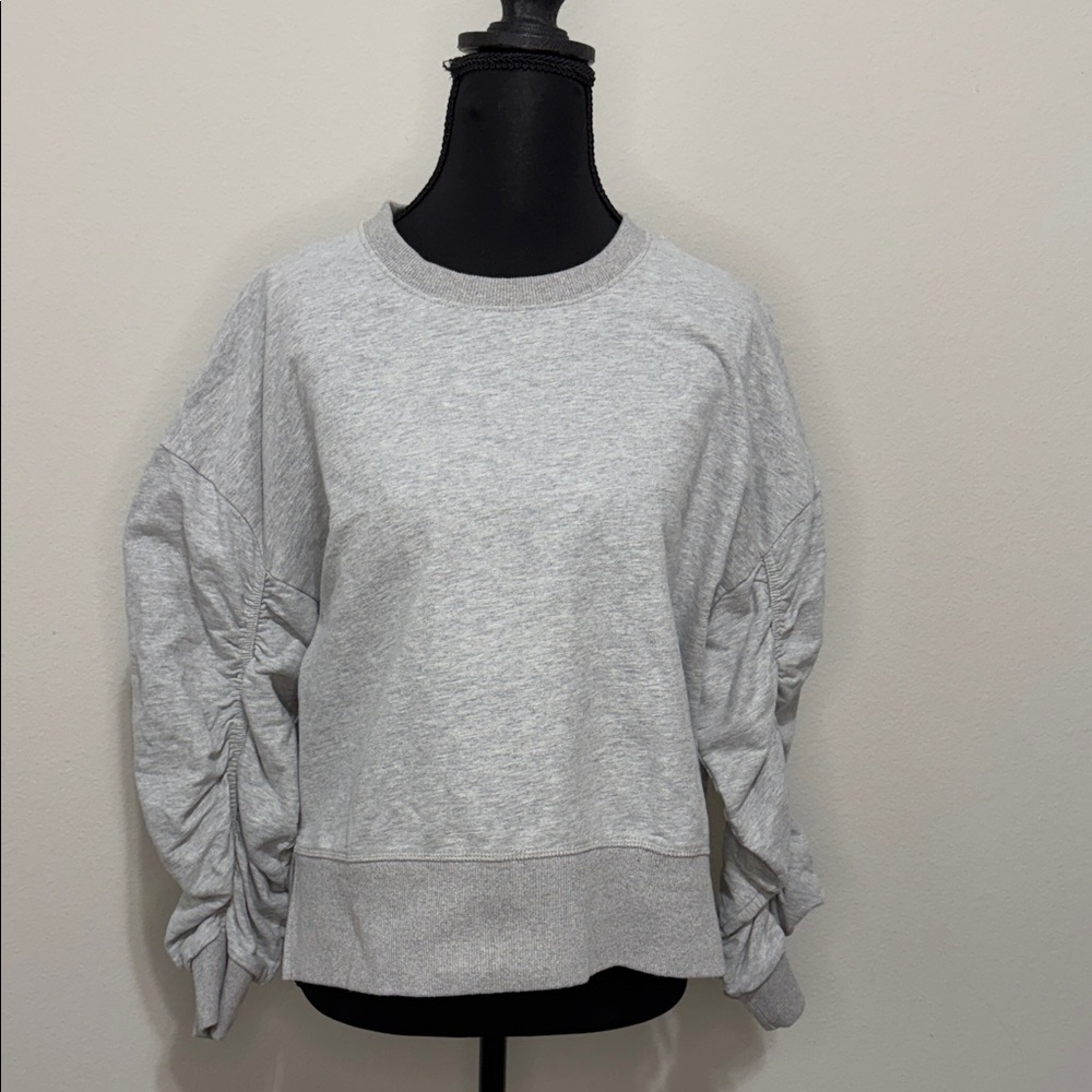 Glam Light Gray Women's Sweatshirt E15